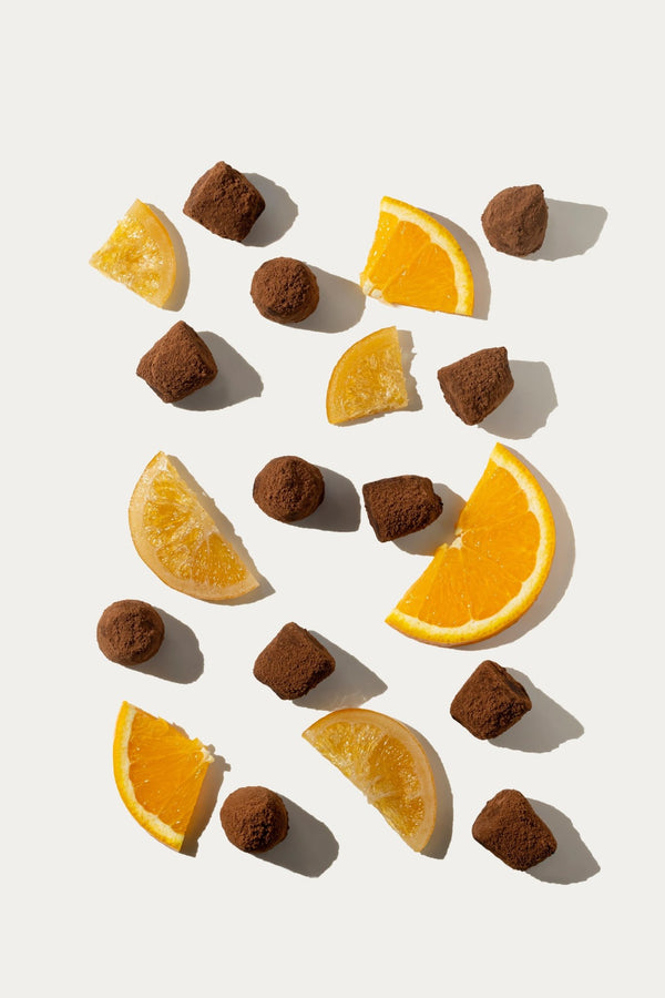 Truffes au chocolat à l'orange confite - Vrac