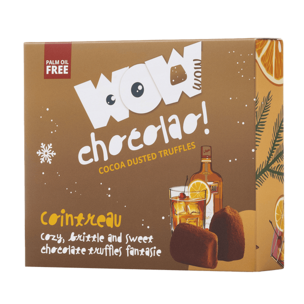 Boîte XL de truffes de Noël Cointreau 250g | Chocolat à la liqueur d’orange