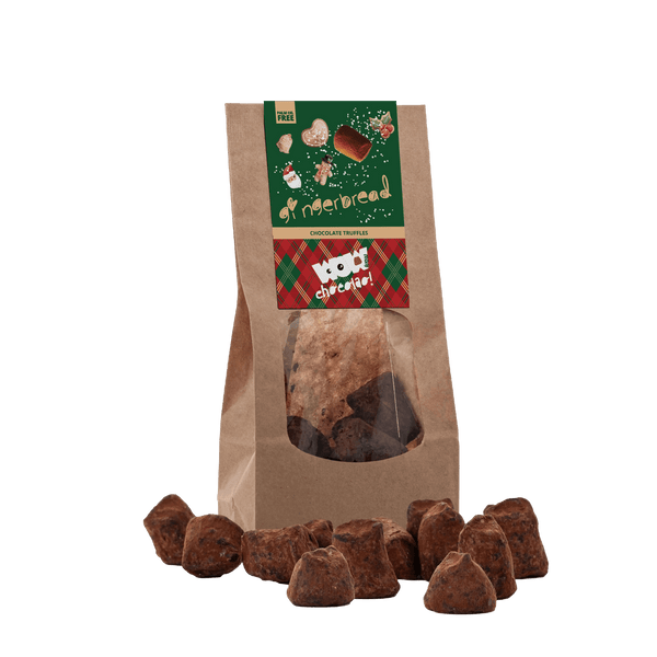 Truffes au chocolat pain d'épices - Édition Noël - Sac biodégradable 130g