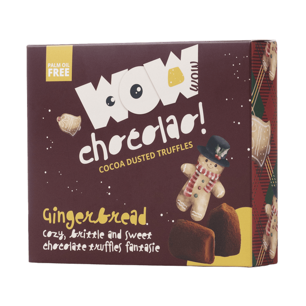 Boîte XL de truffes au chocolat pain d’épices 250g | Chocolat de Noël épicé et chaleureux