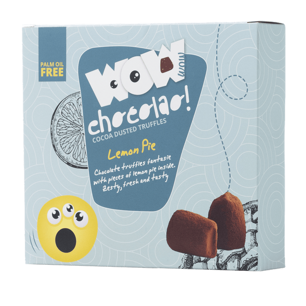 Boîte XL de truffes au chocolat tarte au citron 250g | Chocolat citron croustillant