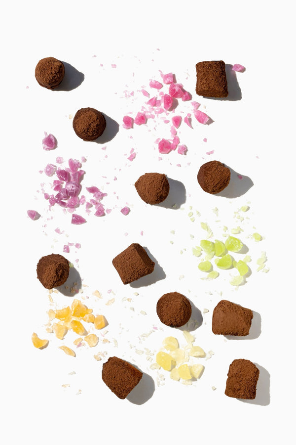 Truffes au chocolat avec bonbons pétillants - en vrac