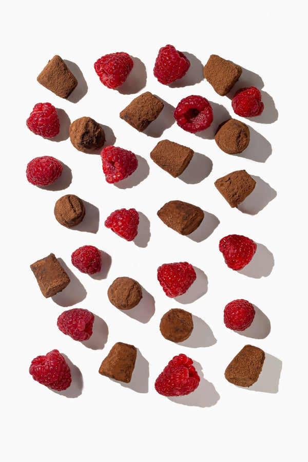 Truffes au chocolat framboise - en vrac