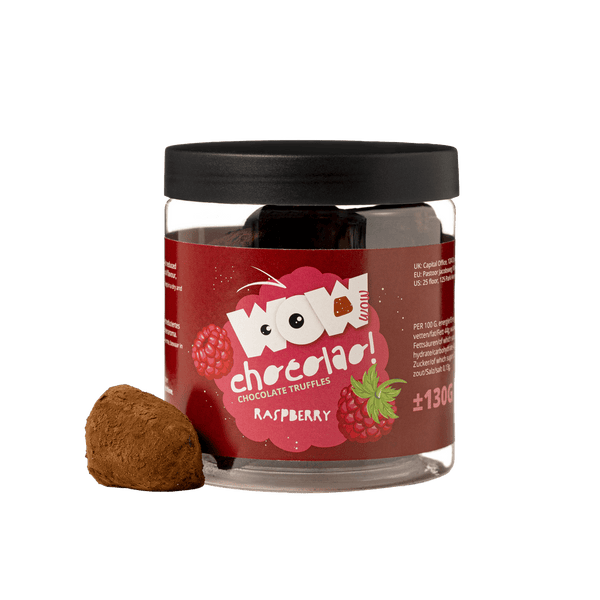 Truffes au Chocolat Framboise - Pot Cadeau 130g