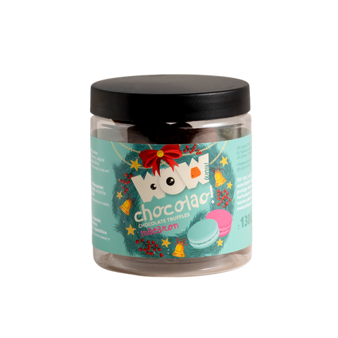Truffes au chocolat nature - Édition Noël - Pot cadeau 130g