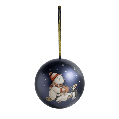 Christmas Chocolate Bauble with Truffle Pops | Blue bear - WOW Chocolao!