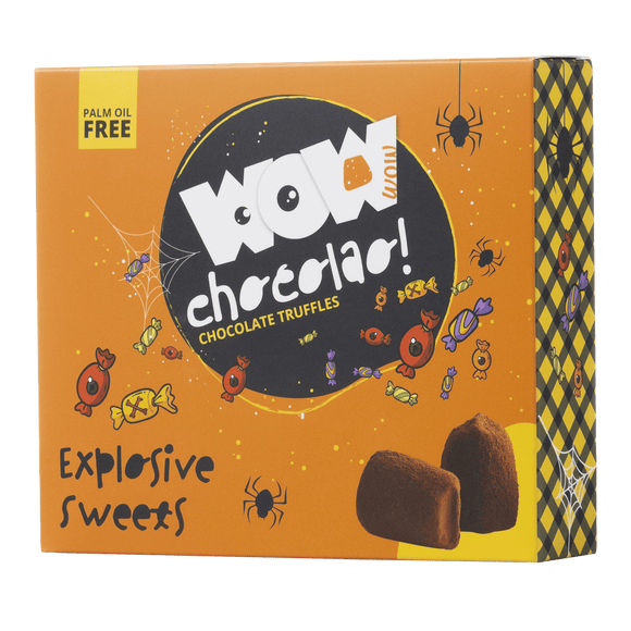 Exploding Sweets Halloween XL Box 250g | Fizzy Chocolate - WOW Chocolao!