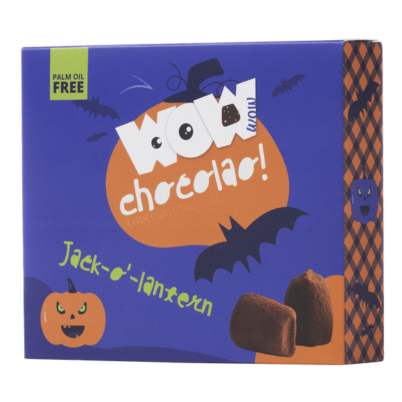Jack The Lantern Pumpkin Pie XL Box 250g | Halloween Chocolate - WOW Chocolao!