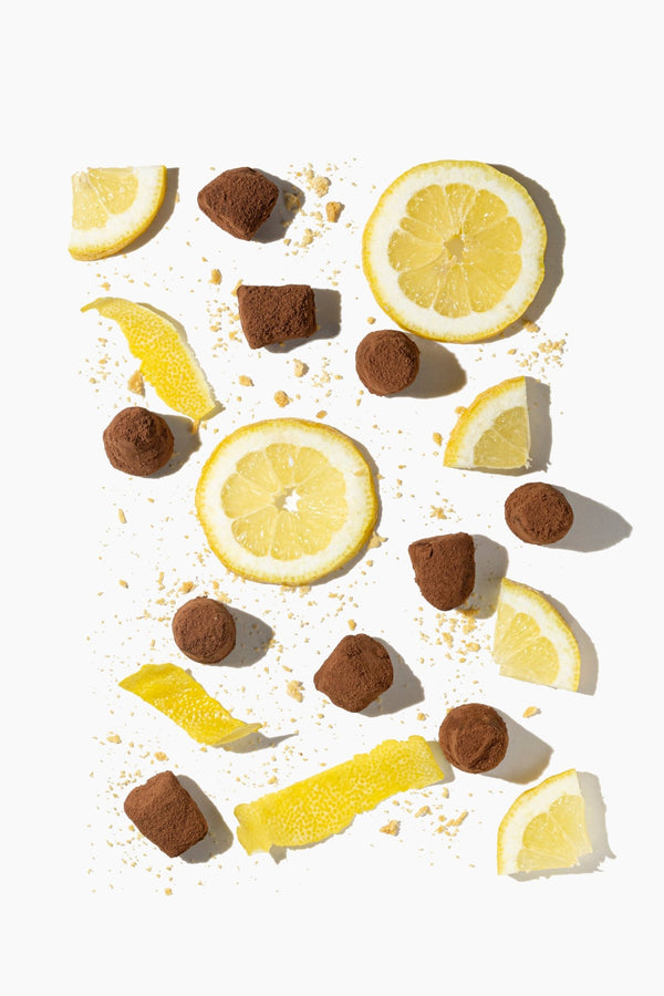 Truffes au chocolat tarte au citron - Vrac
