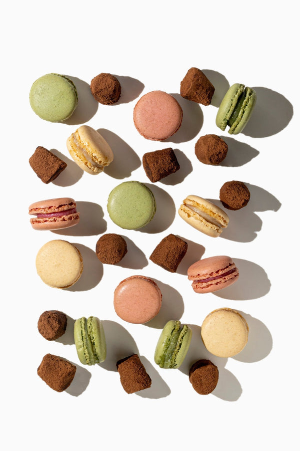 Truffes au chocolat macaron parisien - Vrac