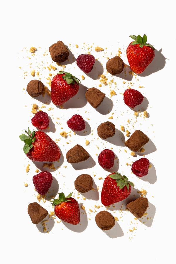 Truffes au chocolat tarte aux fruits rouges - Vrac
