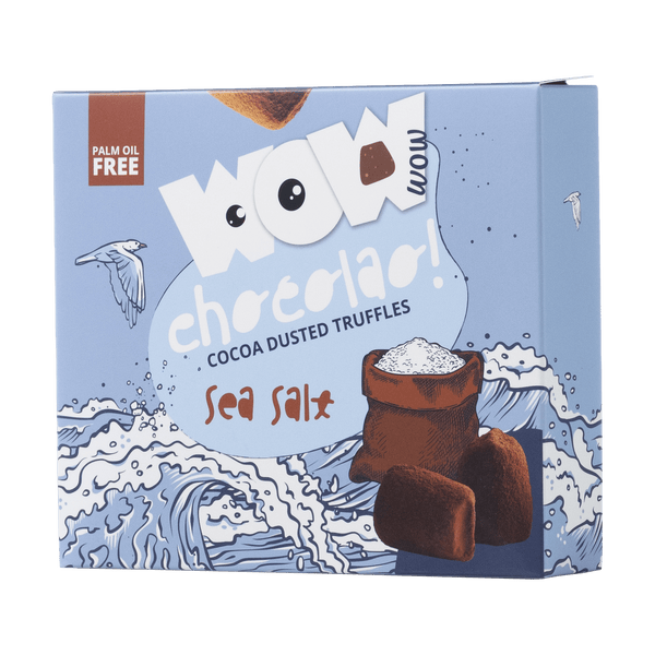 Boîte XL de truffes au chocolat Sel de mer 250g | Chocolat français de luxe